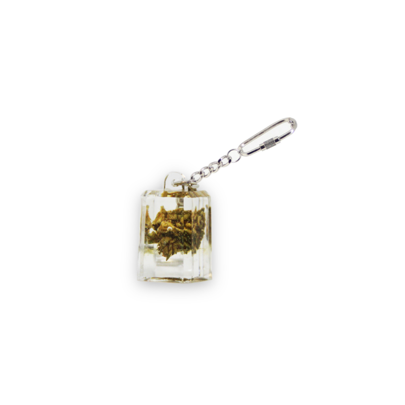 Porte-clé fleur de weed Porte-clé fleur de weed