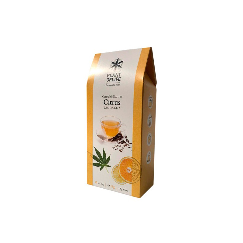 Tisane Citrus CBD - Plant of Life Tisane Citrus CBD - Plant of Life