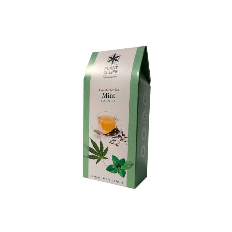 Tisane Menthe CBD - Plant of Life Tisane Menthe CBD - Plant of Life