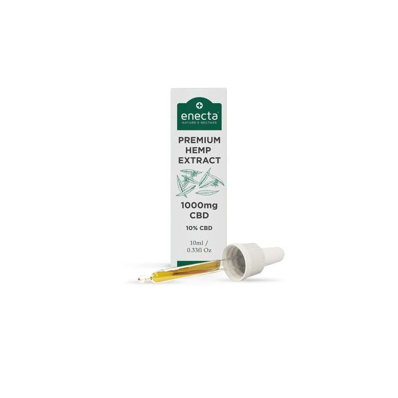 Flacon d'huile de CBD Enecta