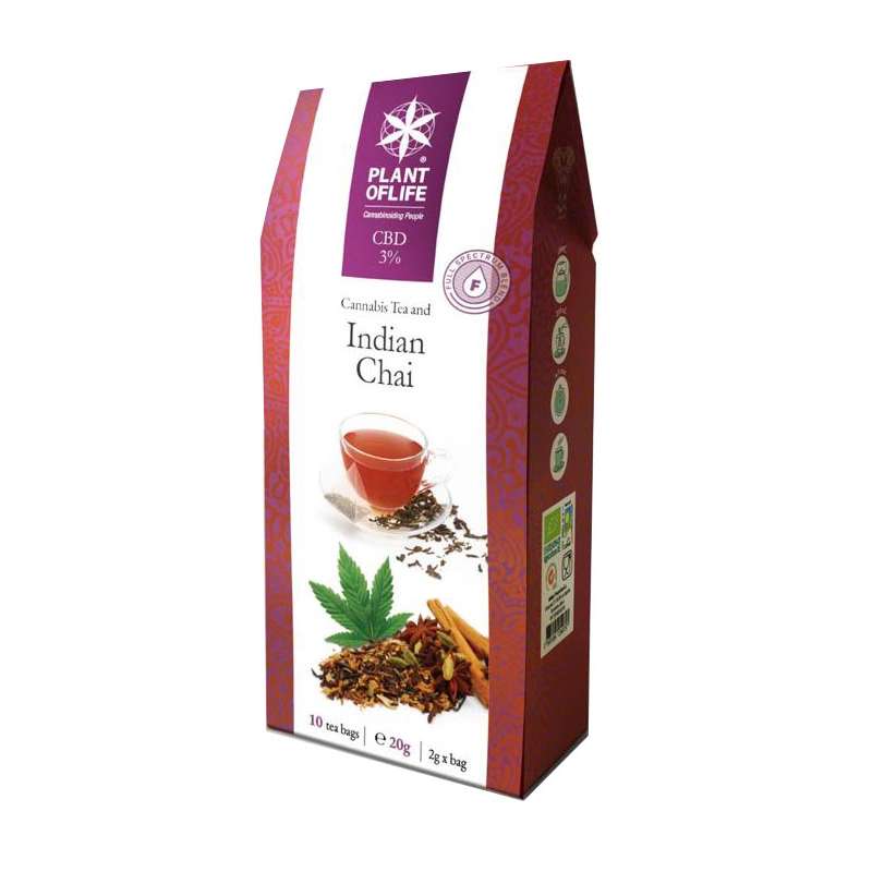 Tisane Indian Chaï CBD - PlantofLife Tisane Indian Chaï CBD - PlantofLife