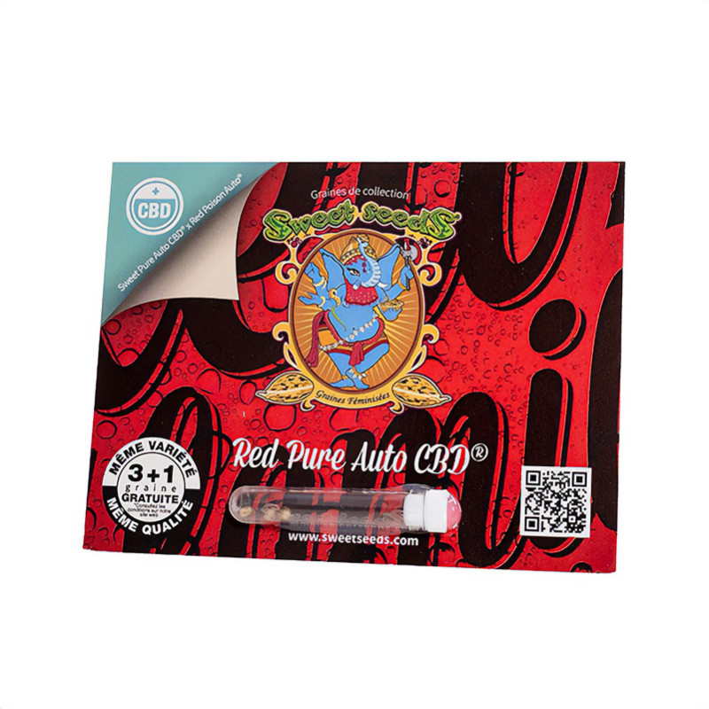 Red Pure CBD Auto Strain - Sweet Seeds Red Pure CBD Auto Strain - Sweet Seeds