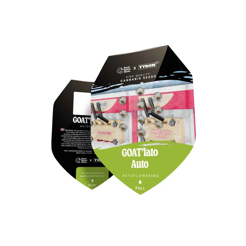 GOAT'lato Auto Strain - Royal Queen Seeds (Tyson 2.0) GOAT'lato Auto Strain - Royal Queen Seeds (Tyson 2.0)