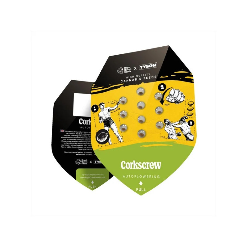 Corkscrew Auto Strain - Royal Queen Seeds (Tyson 2.0) Corkscrew Auto Strain - Royal Queen Seeds (Tyson 2.0)