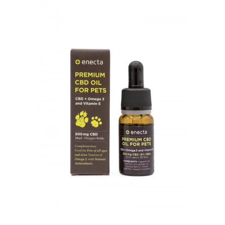 Huile de CBD pour animaux 5% - Enecta