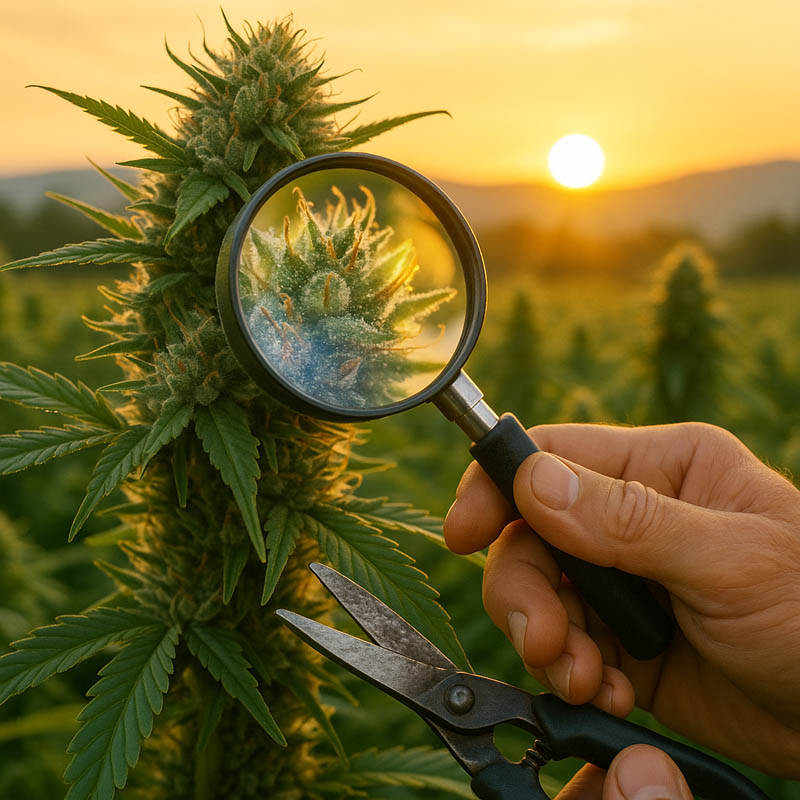 Cannabis wann ernten