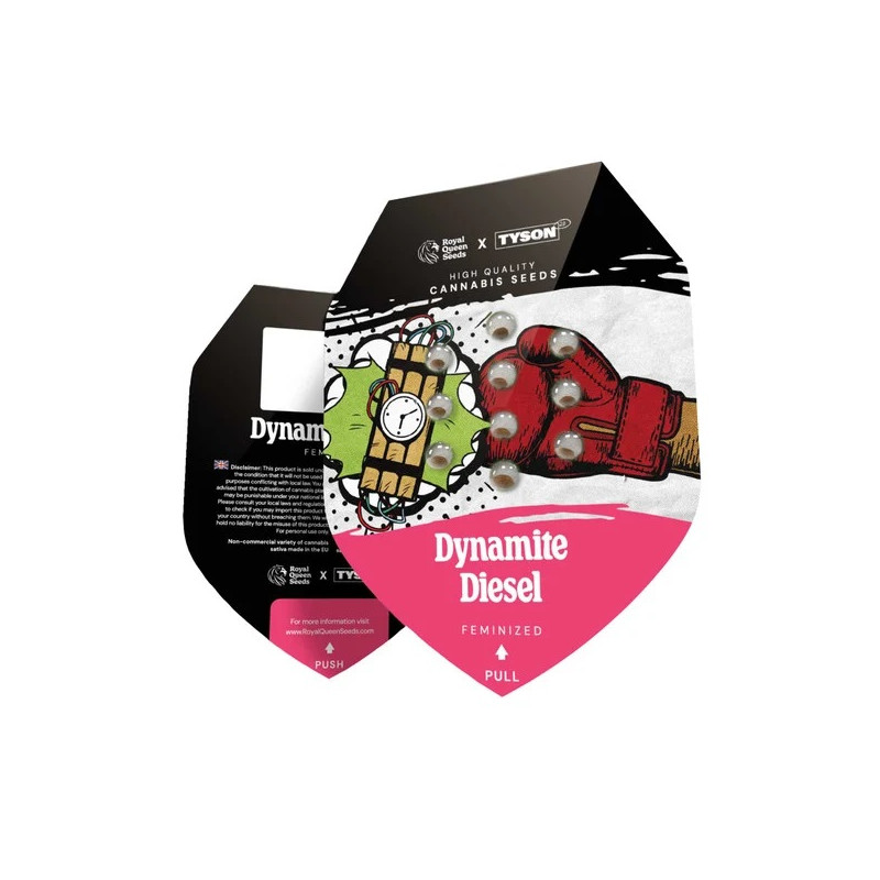 Dynamite Diesel feminisierte Cannabissamen, Ansicht 2