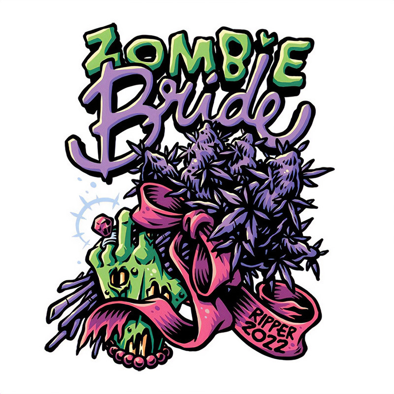 Zombie Bride feminisierte Cannabissamen, Ansicht 2
